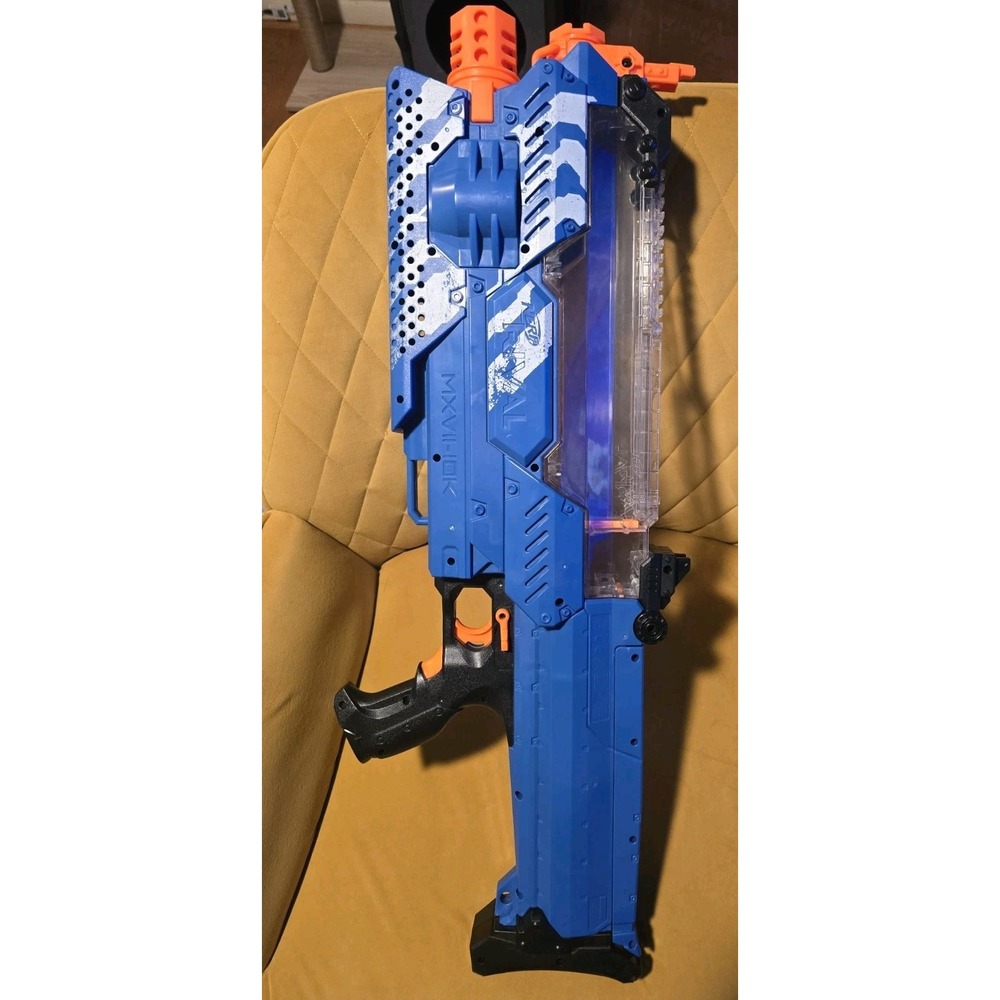 Nerf Rival Nemesis Mxvii-10k Blue - TESTED AND WORKS
